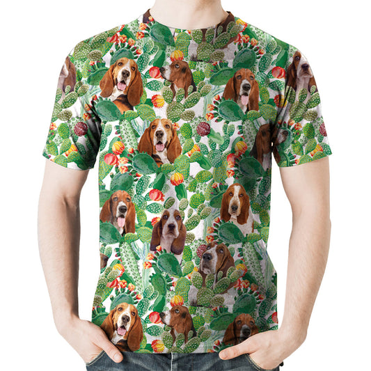 Basset Hound - Hawaii-T-Shirt V3