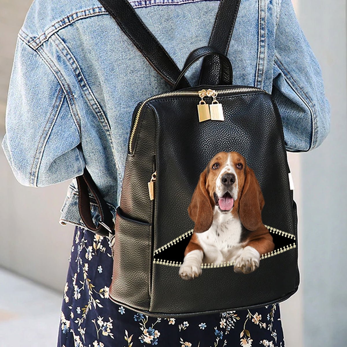 Basset Hound Backpack V2