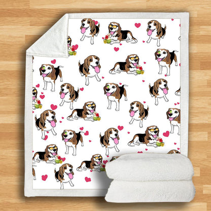 Cute Beagle - Blanket V3