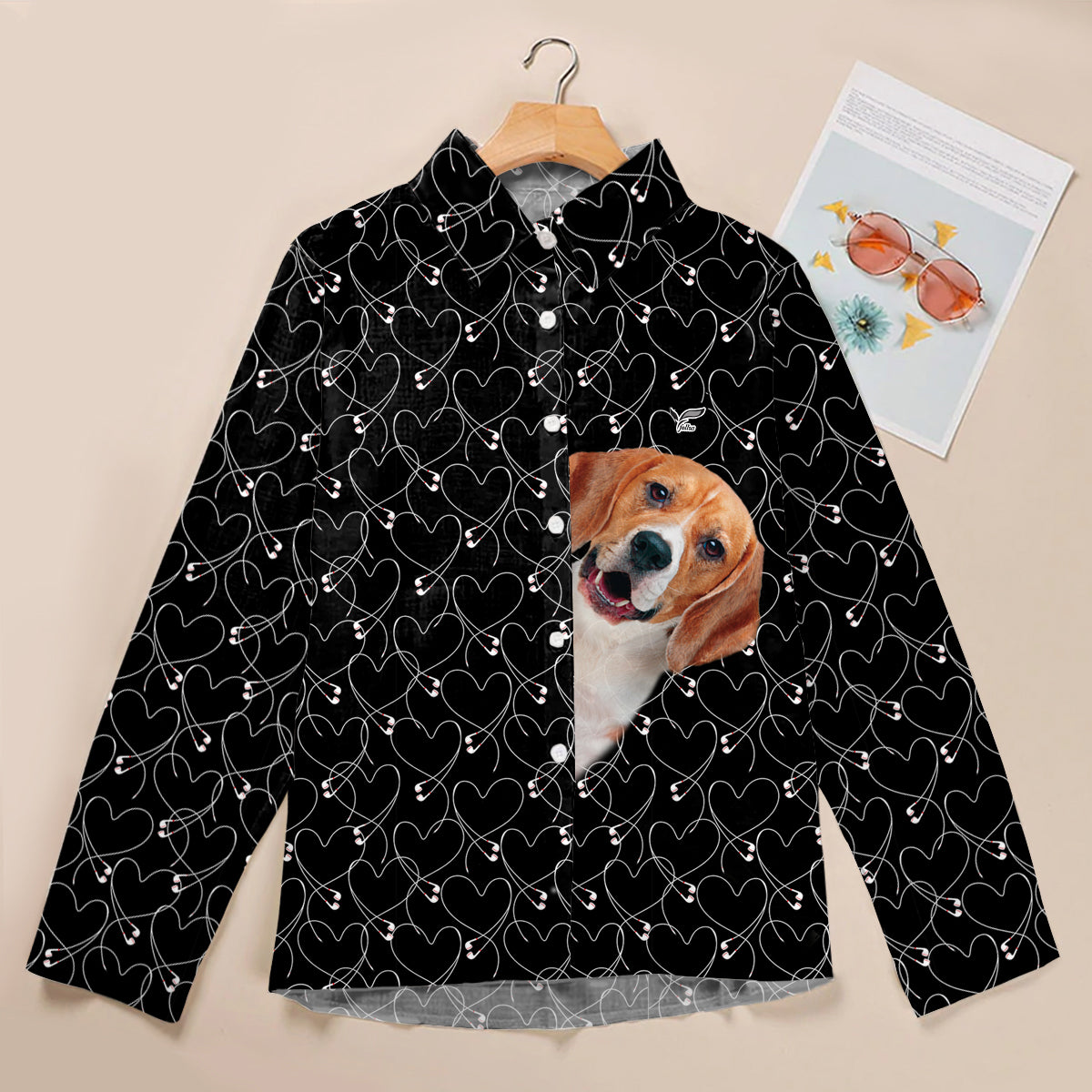 Beagle Will Steal Your Heart - Follus Women's Long-Sleeve Shirt