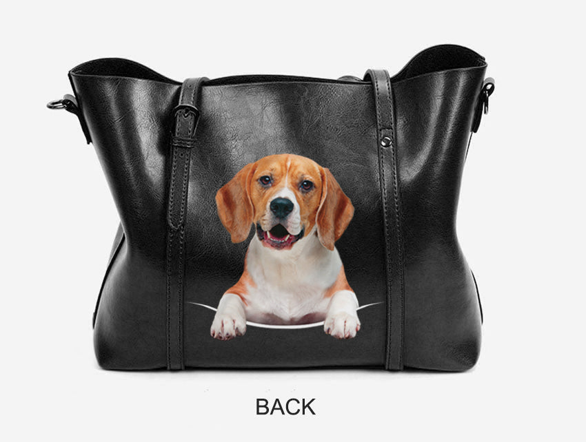 Beagle Einzigartige Handtasche V1