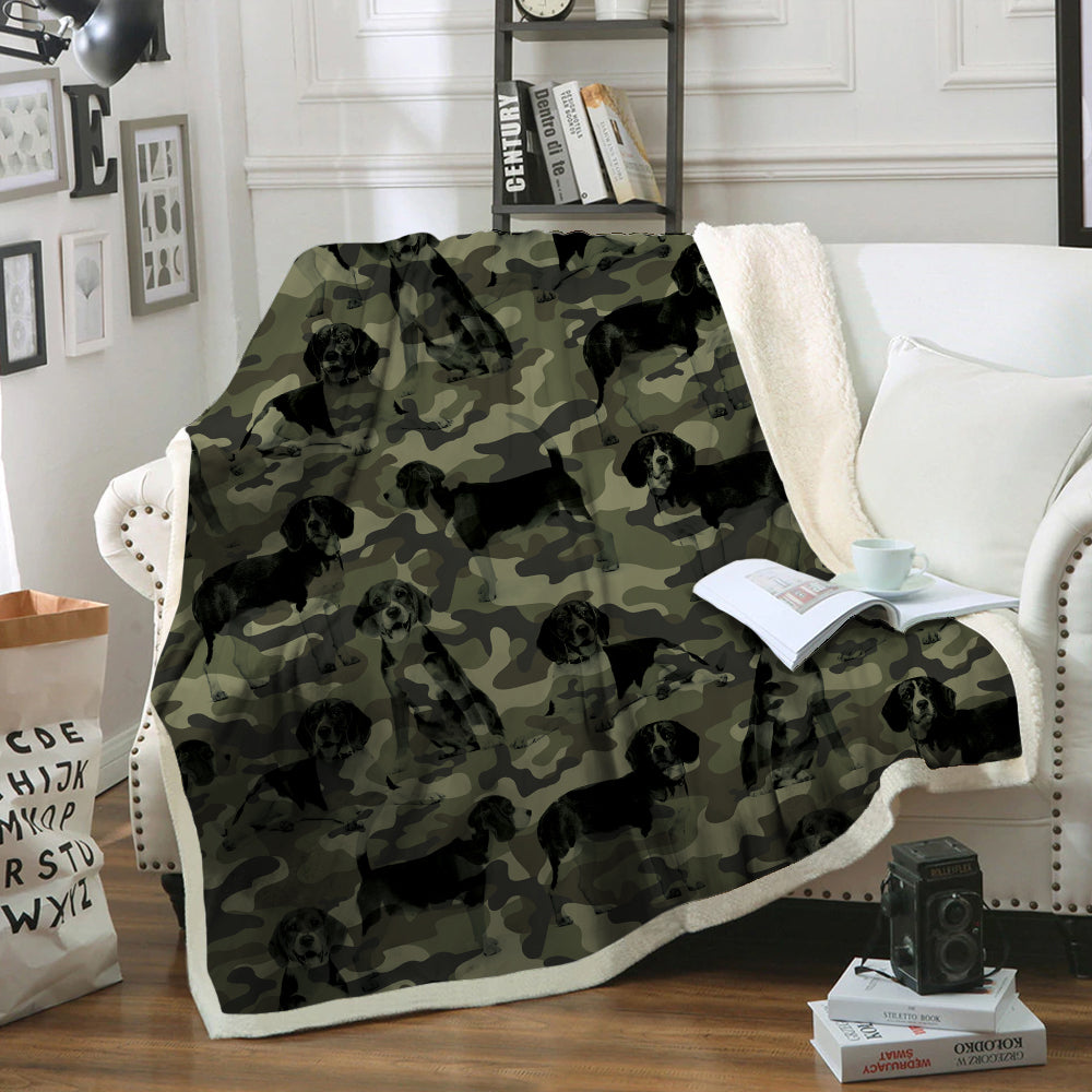 Beagle Camo Blanket V1