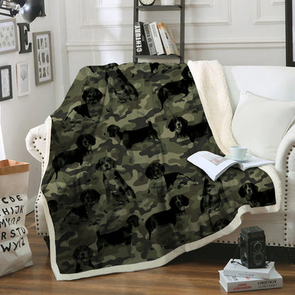 Beagle Camo Blanket V1
