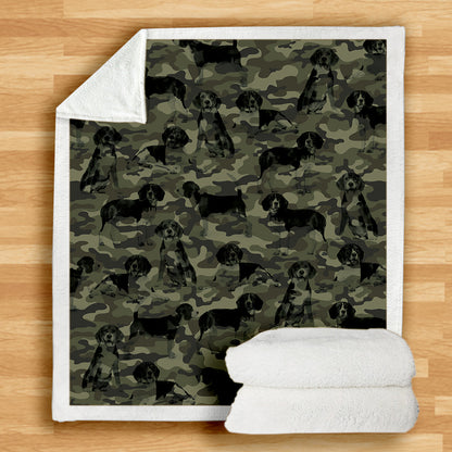 Beagle Camo Blanket V1