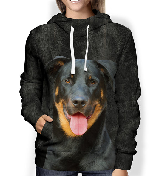 Beauceron Hoodie V2 - All Over
