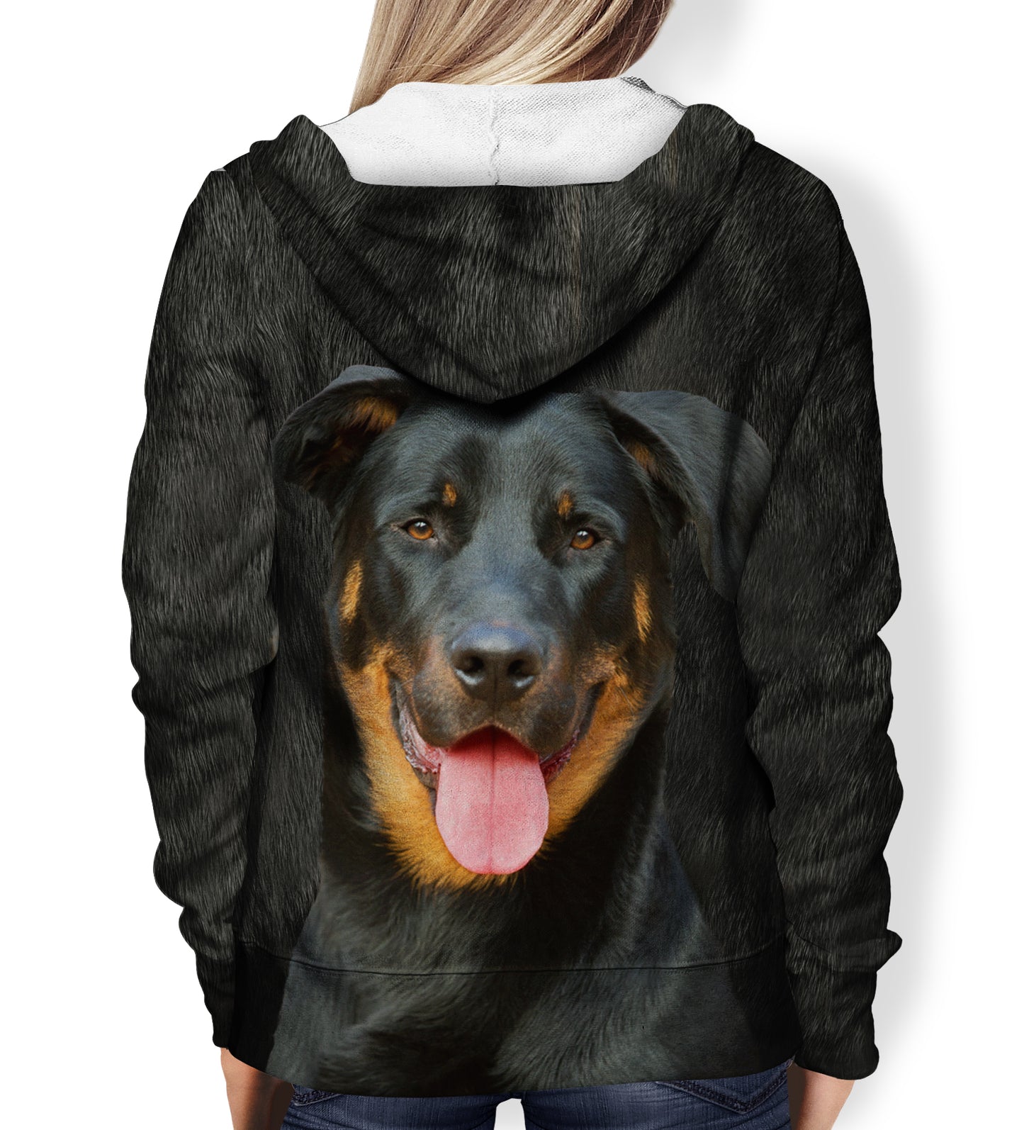 Beauceron Hoodie V2 – All Over