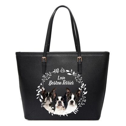 Belle couronne - Sac fourre-tout Boston Terrier V1