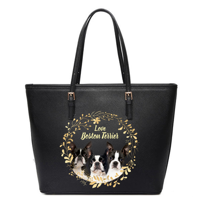 Belle couronne - Sac fourre-tout Boston Terrier V1