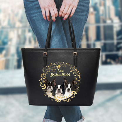 Belle couronne - Sac fourre-tout Boston Terrier V1