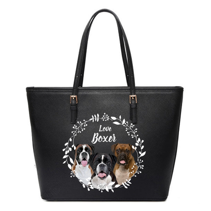 Belle couronne - Sac fourre-tout pour chien Boxer V1