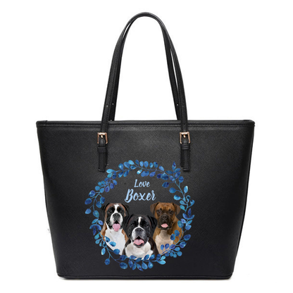 Belle couronne - Sac fourre-tout pour chien Boxer V1