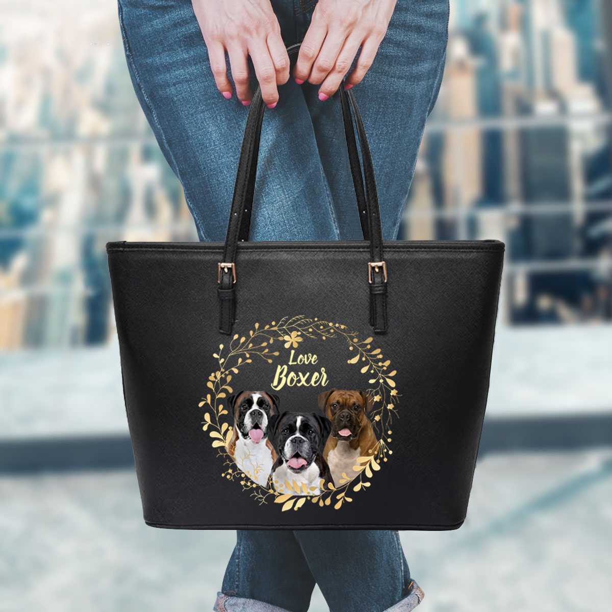 Beautiful Wreath - Boxer Tote Bag V1