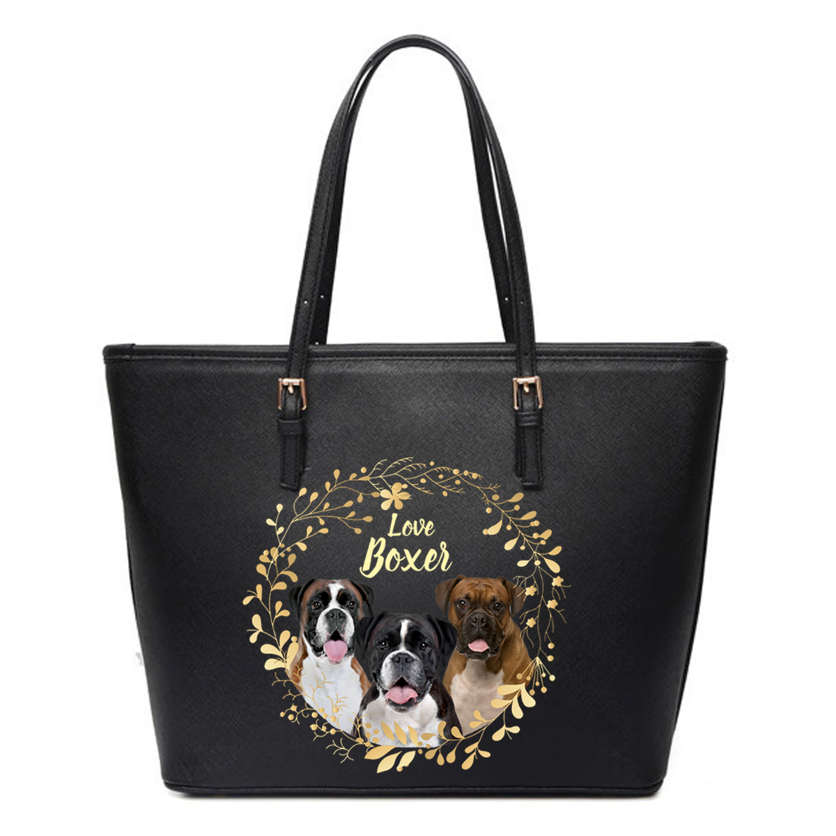 Belle couronne - Sac fourre-tout pour chien Boxer V1