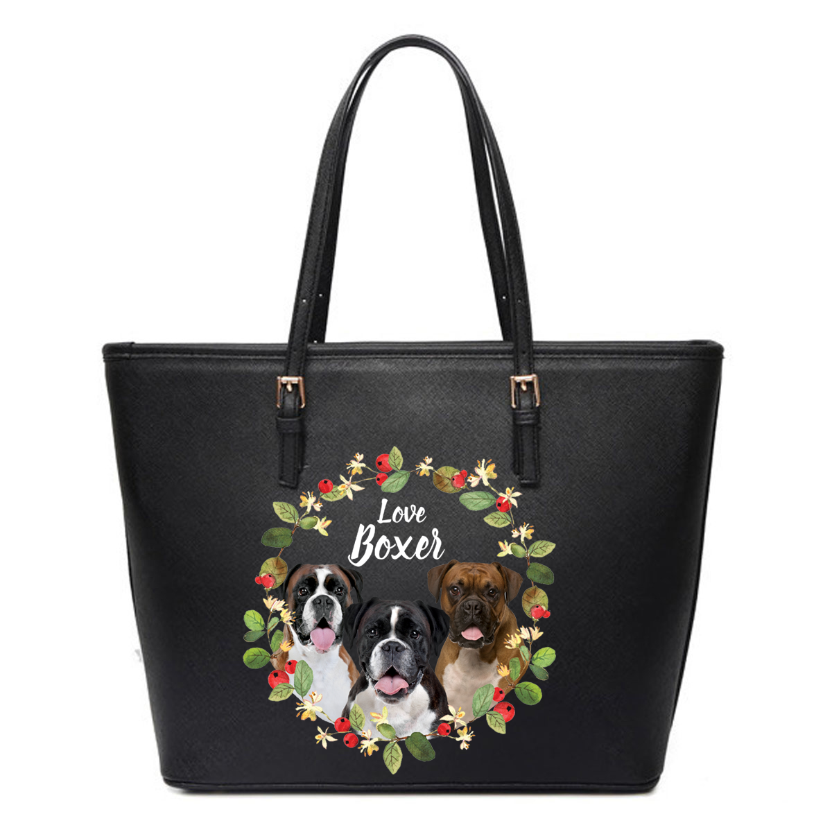 Belle couronne - Sac fourre-tout pour chien Boxer V1