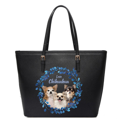 Beautiful Wreath - Chihuahua Tote Bag V1