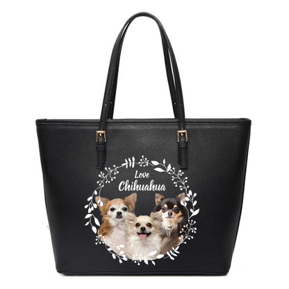 Beautiful Wreath - Chihuahua Tote Bag V1