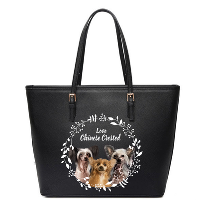 Beautiful Wreath - Chinese Crested Tote Bag V1