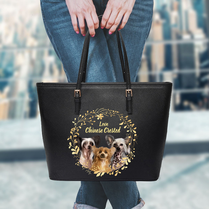 Beautiful Wreath - Chinese Crested Tote Bag V1