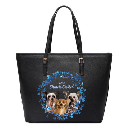 Beautiful Wreath - Chinese Crested Tote Bag V1