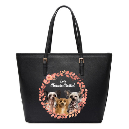 Beautiful Wreath - Chinese Crested Tote Bag V1