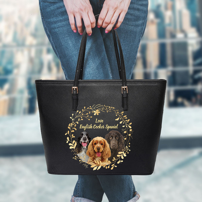 Belle couronne - Sac fourre-tout Cocker Spaniel anglais V1