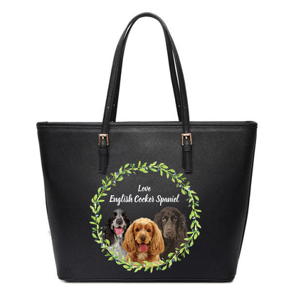 Beautiful Wreath - English Cocker Spaniel Tote Bag V1