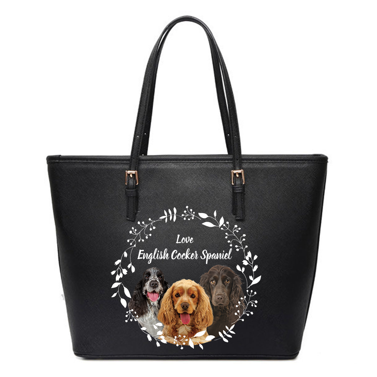 Beautiful Wreath - English Cocker Spaniel Tote Bag V1