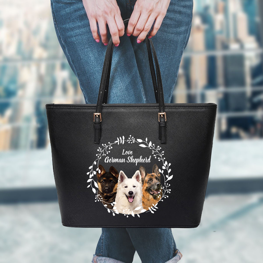 Beautiful Wreath - German Shepherd Tote Bag V1