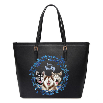 Beautiful Wreath - Husky Tote Bag V1