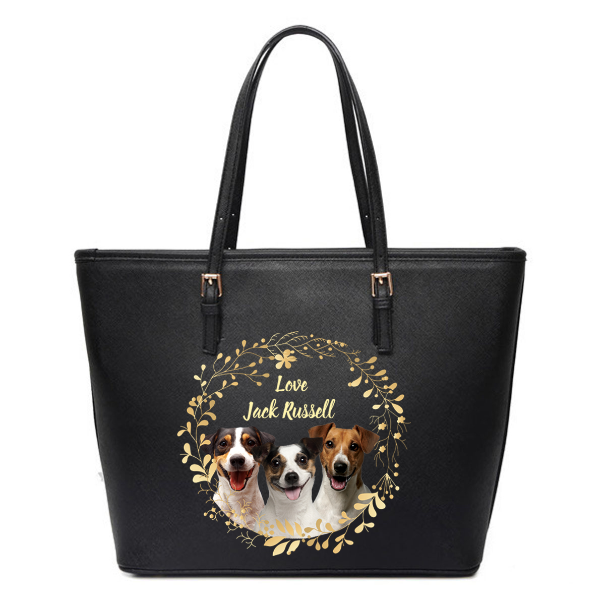 Beautiful Wreath - Jack Russell Tote Bag V1