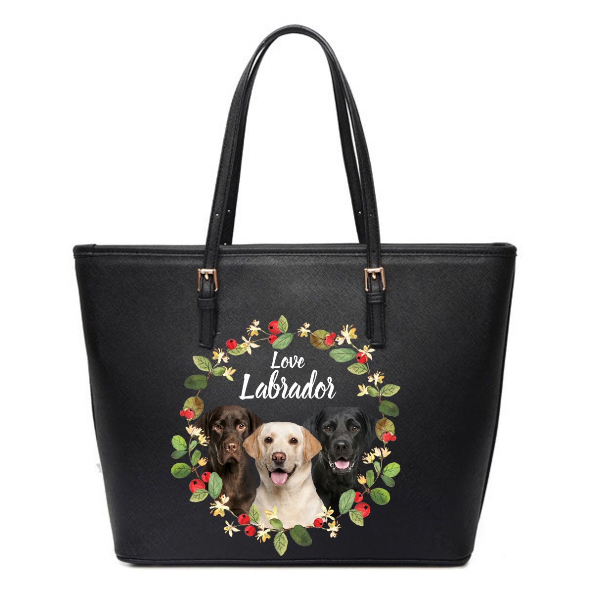 Beautiful Wreath - Labrador Tote Bag V1
