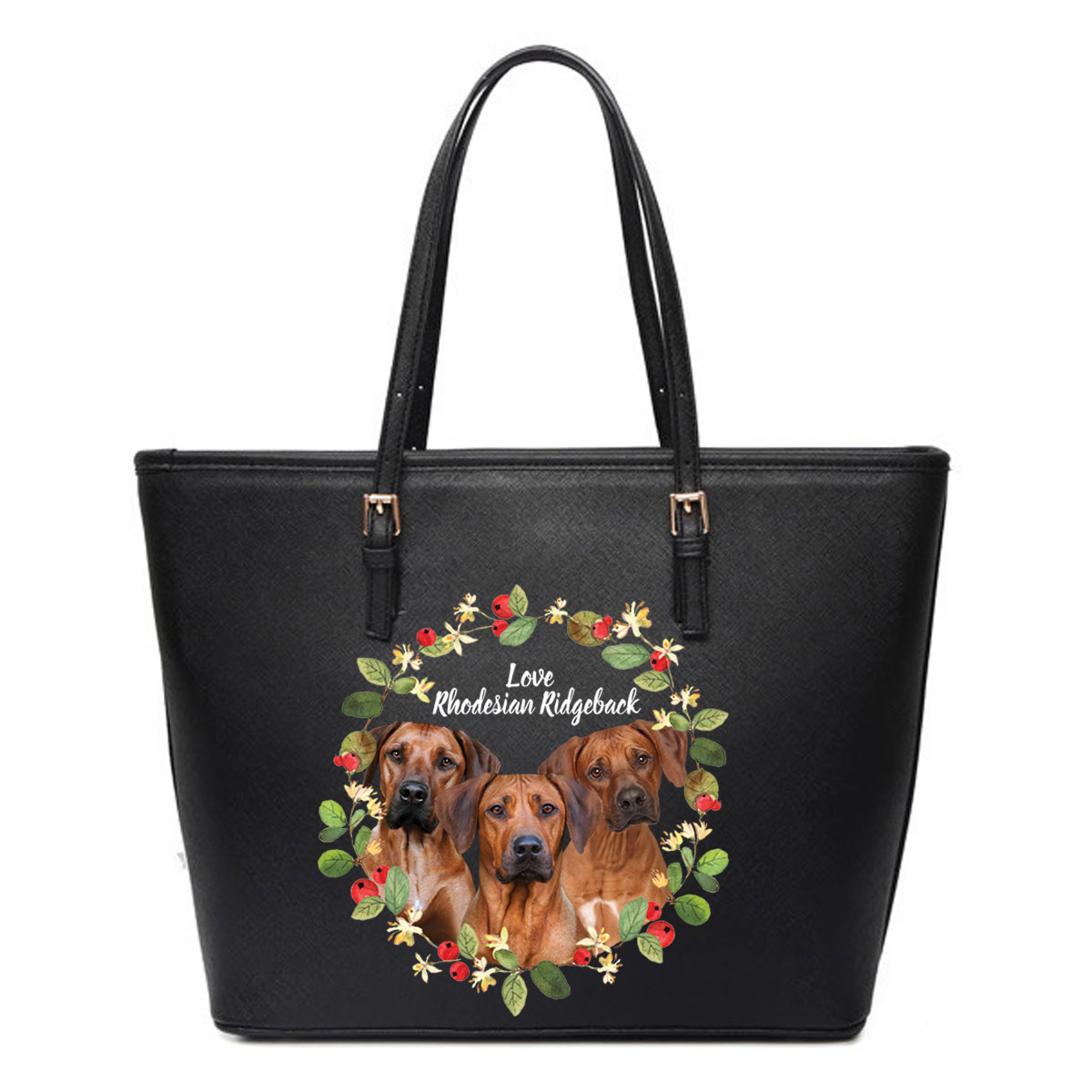 Beautiful Wreath - Rhodesian Ridgeback Tote Bag V1