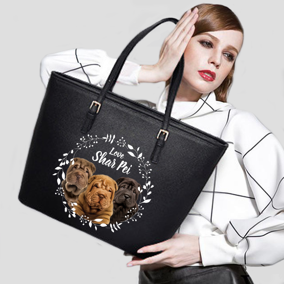 Belle couronne - Shar Pei Tote Bag V1