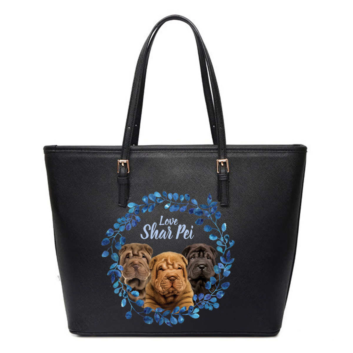 Beautiful Wreath - Shar Pei Tote Bag V1