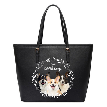 Belle couronne - Welsh Corgi Tote Bag V1
