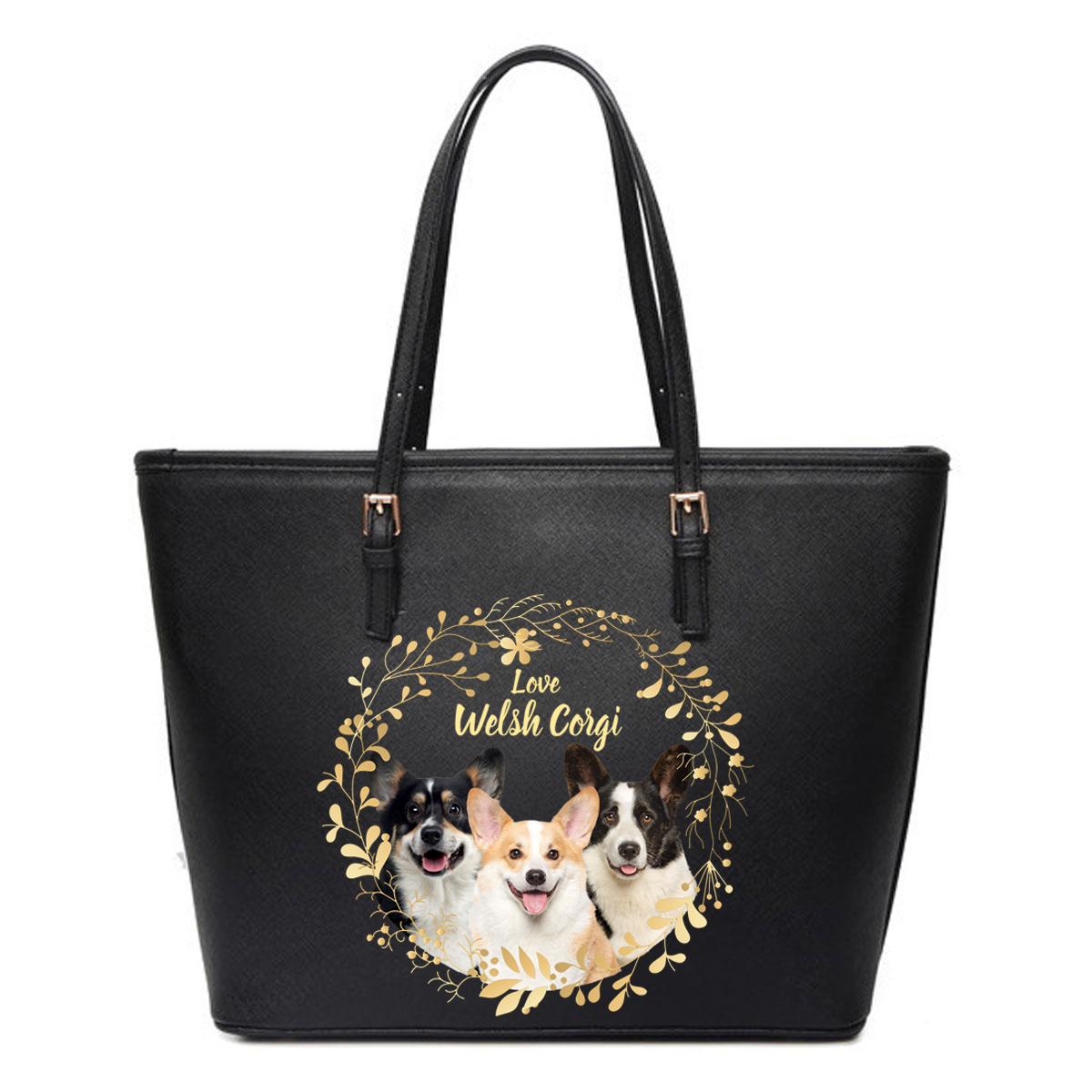 Belle couronne - Welsh Corgi Tote Bag V1
