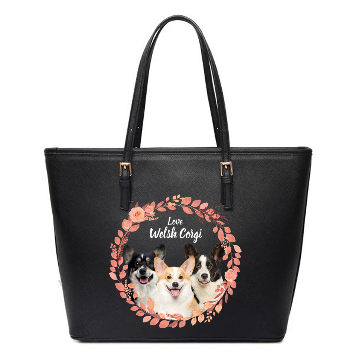 Belle couronne - Welsh Corgi Tote Bag V1