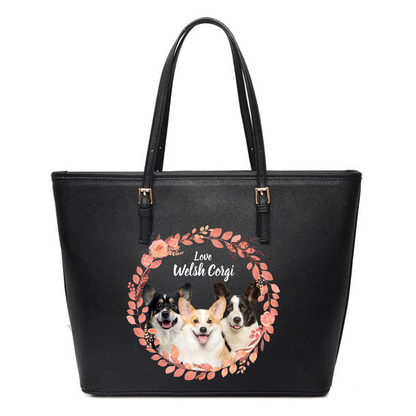 Belle couronne - Welsh Corgi Tote Bag V1