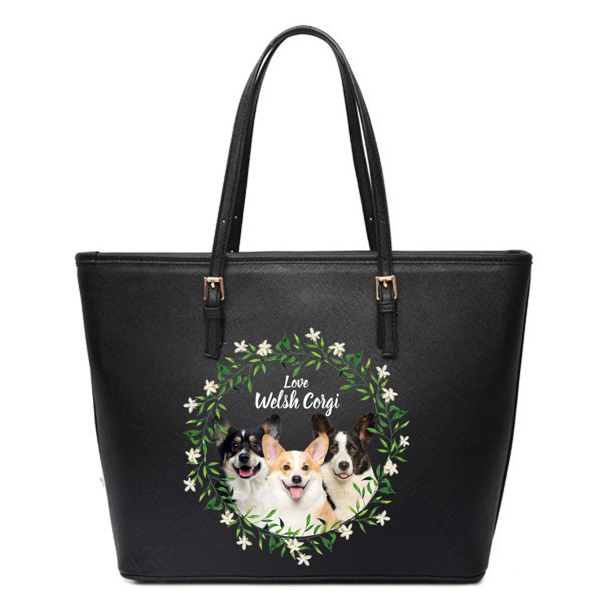 Belle couronne - Welsh Corgi Tote Bag V1