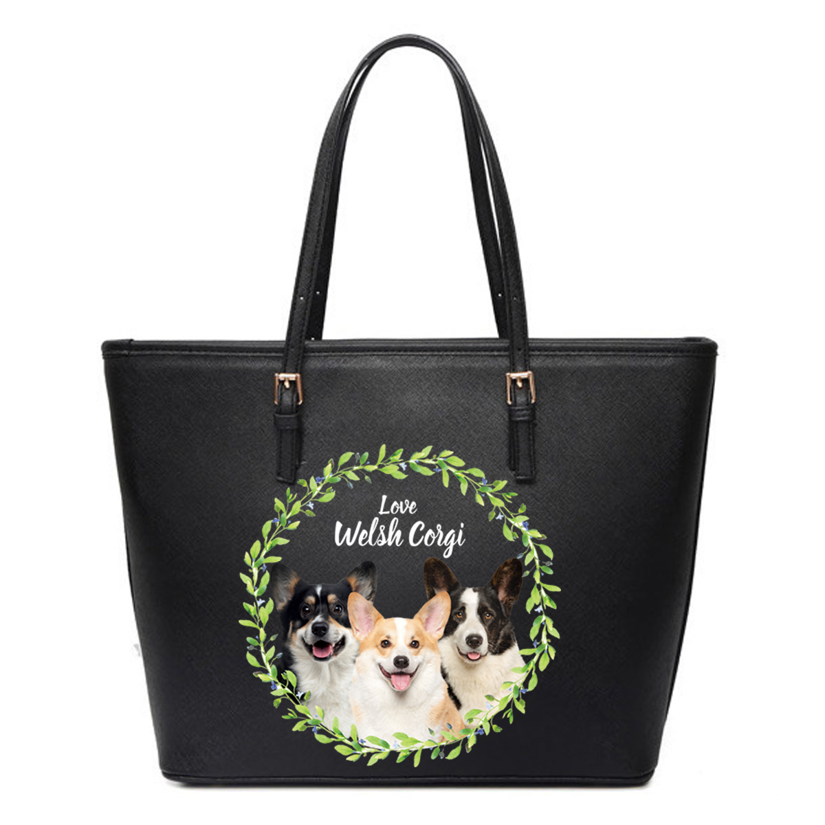 Belle couronne - Welsh Corgi Tote Bag V1