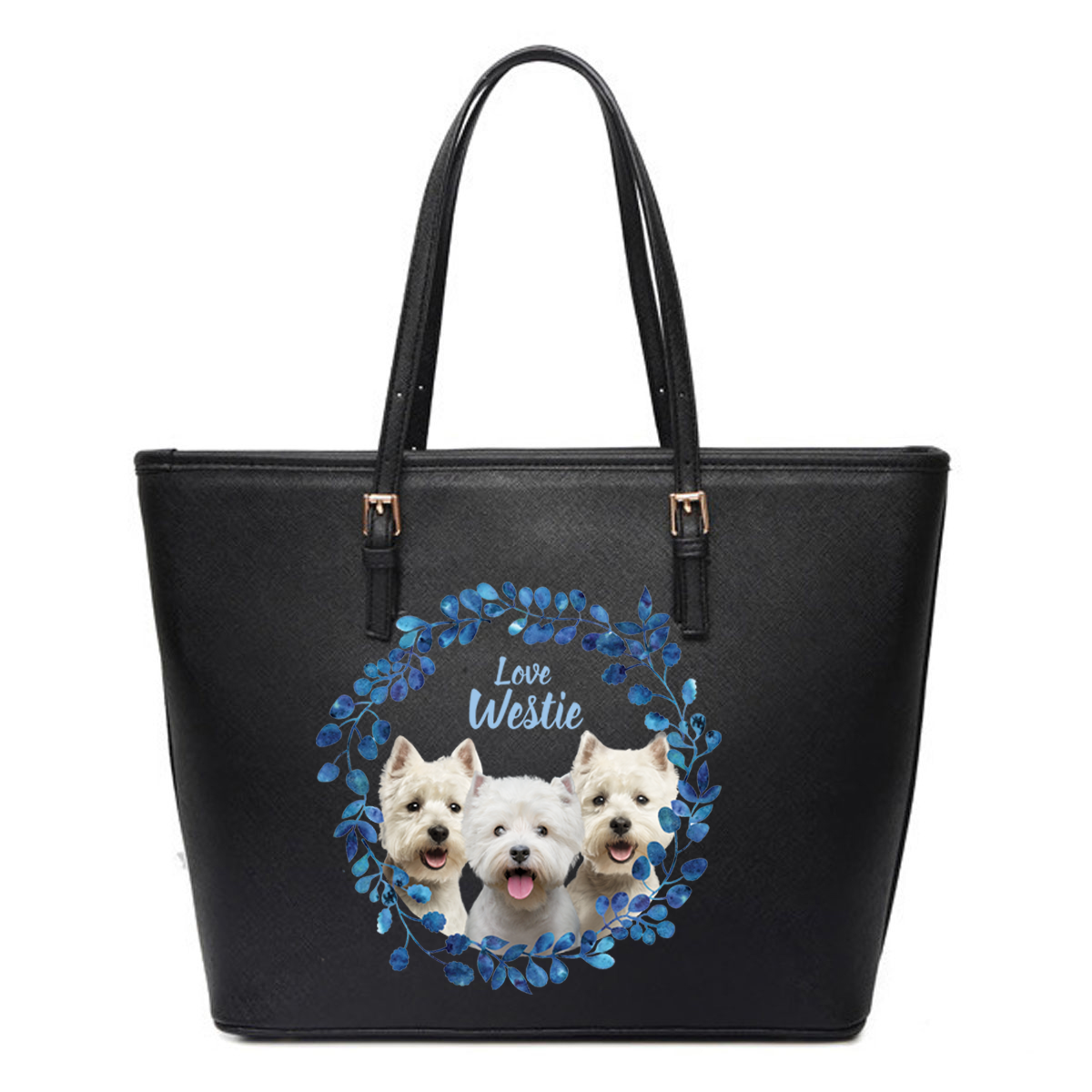 Beautiful Wreath - West Highland White Terrier Tote Bag V1