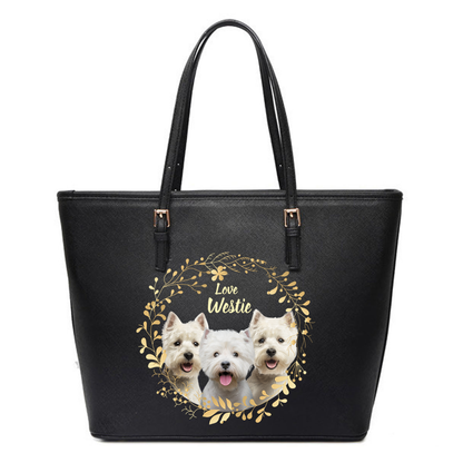 Beautiful Wreath - West Highland White Terrier Tote Bag V1