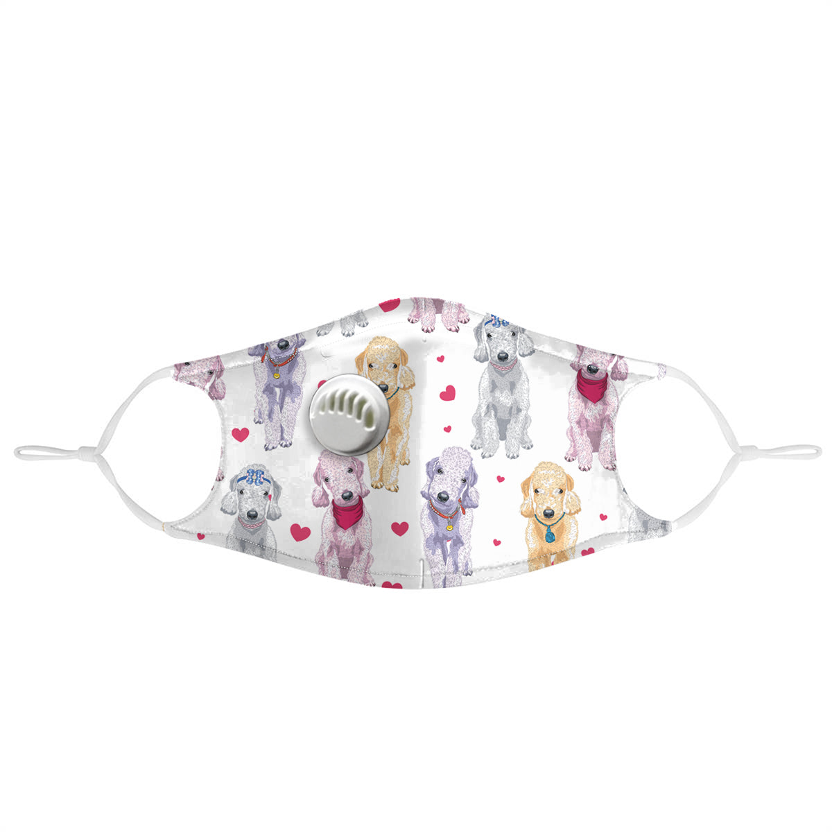 Bedlington Terrier Cute F-Mask V1