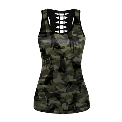 Belgisches Malinois-Camouflage - Hohles Tanktop V1