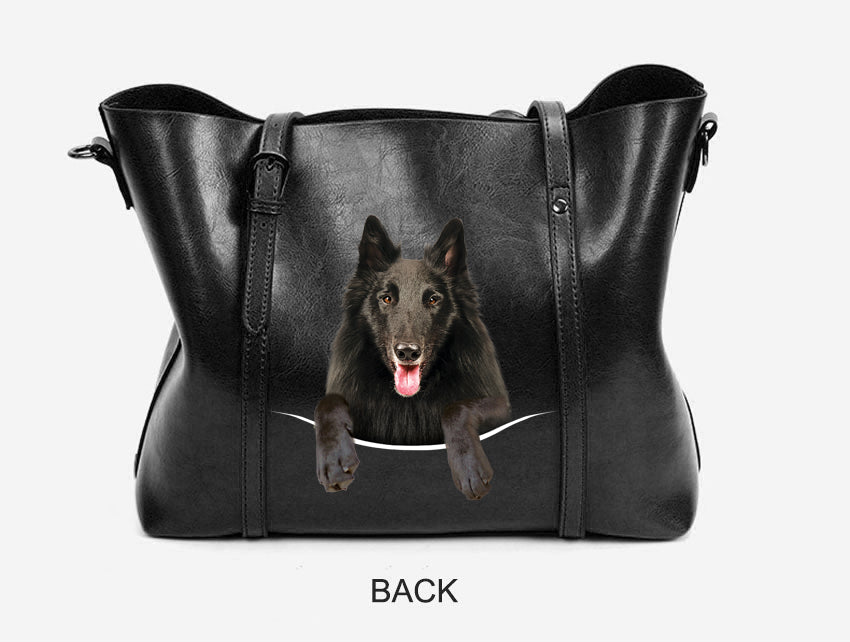 Einzigartige Handtasche des Belgischen Schäferhundes V1