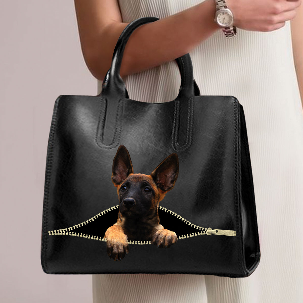 Belgische Malinois Luxushandtasche V1