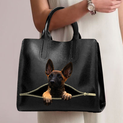Belgische Malinois Luxushandtasche V1