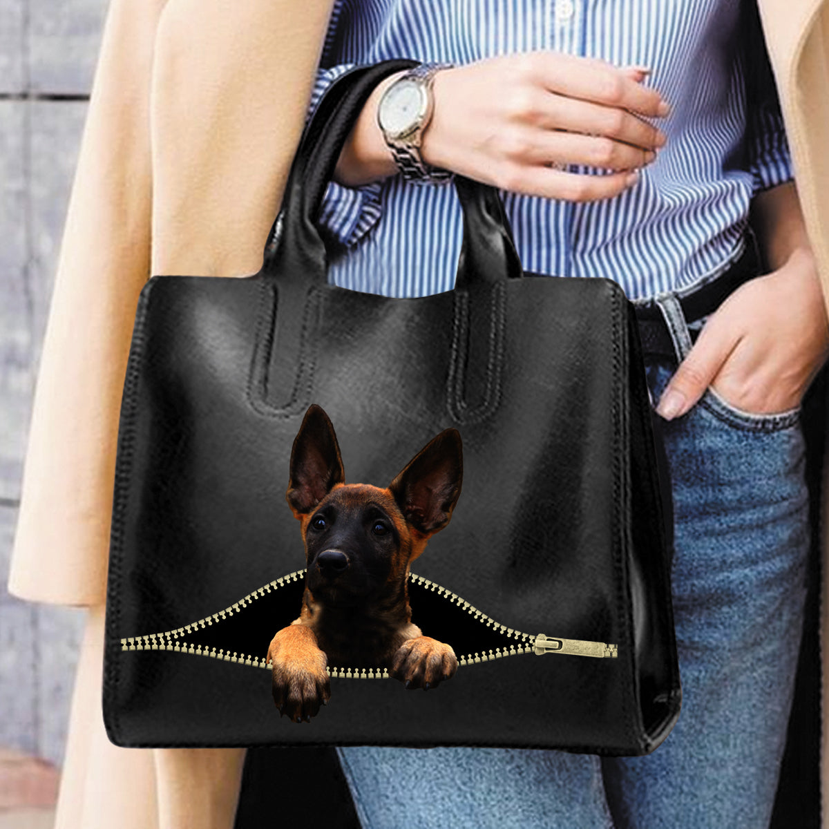 Belgische Malinois Luxushandtasche V1