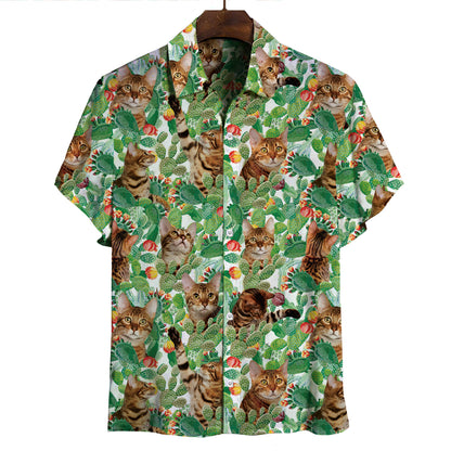 Bengal Cat - Hawaiian Shirt V1