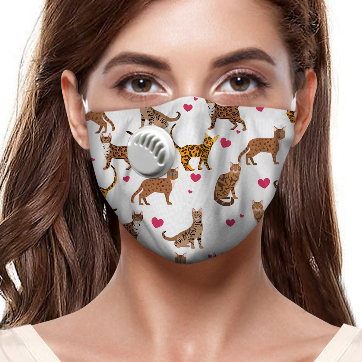 Bengalkatze Süße F-Maske V1